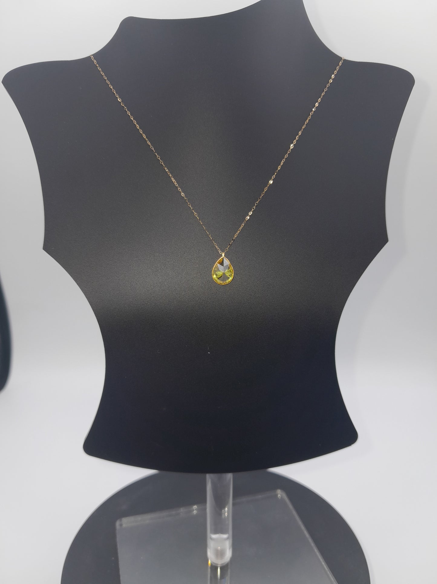 Chaine "Damaa" fine 18k قلادة الدمعة الرقيقة ذهب إيطالي أصلي