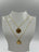 (سلسلة لويزة كريفشة  ذهب خالص إيطالي أصلي (حر Chaîne louiza grand motif 18k