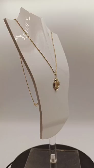 chaine motif trèfle krifcha